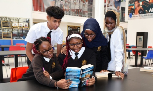 Students Reading and Writing